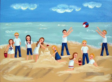 strand valencia bekannt nachmittagssonne Ölbilder verkaufen - Suzy Strand